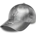 sapkak-ivelt-ezust-allithato-plateada-9forty-metallic-new-york-yankees-mlb-new-era