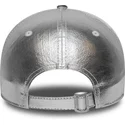 new-era-new-york-yankees-mlb-9forty-metallic-verstellbare-silberne-damenkappe