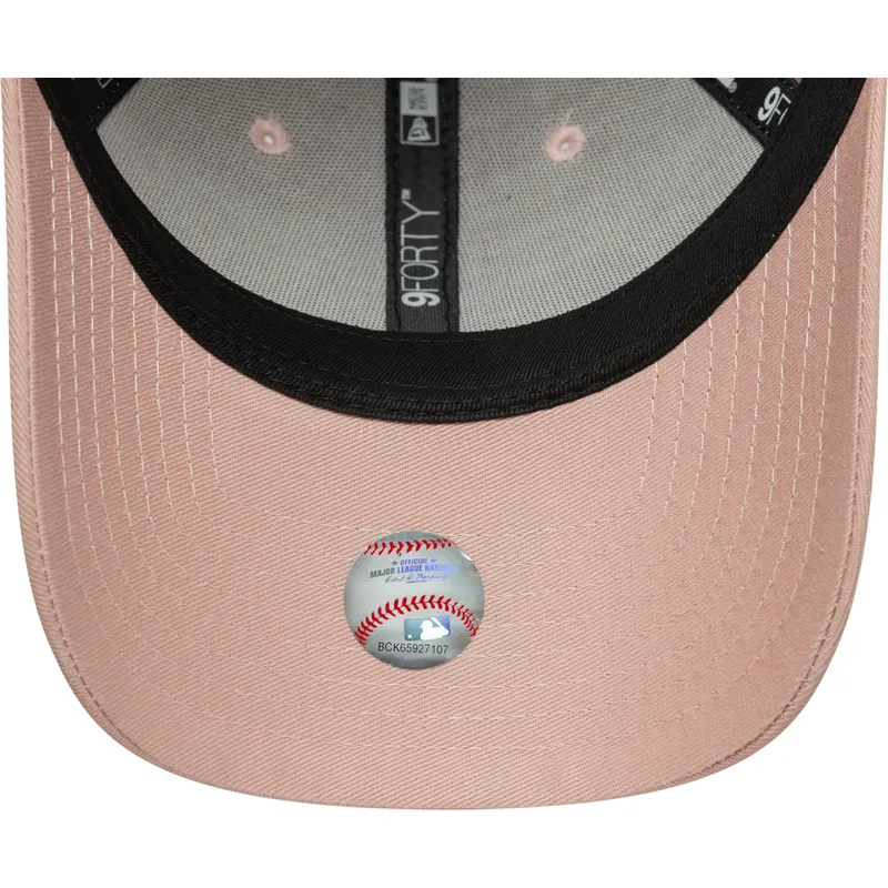 sapkak-ivelt-rozsaszin-allithato-9forty-league-essential-los-angeles-dodgers-mlb-new-era
