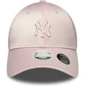 sapkak-ivelt-rozsaszin-allithato-9forty-satin-bow-back-new-york-yankees-mlb-new-era