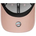 new-era-new-york-yankees-mlb-9forty-satin-bow-back-verstellbare-rosa-kappe-fur-damen-mit-rosa-logo