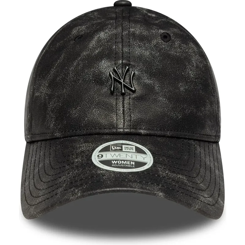 sapkak-ivelt-fekete-allithato-9twenty-worn-pu-new-york-yankees-mlb-new-era
