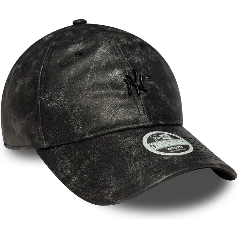 sapkak-ivelt-fekete-allithato-9twenty-worn-pu-new-york-yankees-mlb-new-era