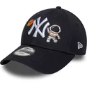 new-era-mlb-new-york-yankees-9forty-space-icon-verstellbare-kinder-kappe-in-marineblau