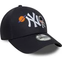 new-era-mlb-new-york-yankees-9forty-space-icon-verstellbare-kinder-kappe-in-marineblau