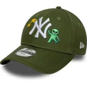 gorra-curva-verde-ajustable-para-nino-9forty-space-icon-de-new-york-yankees-mlb-de-new-era