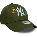 verstellbare-grune-kinder-cap-9forty-space-icon-new-york-yankees-mlb-von-new-era