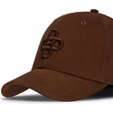gorra-curva-marron-ajustable-con-logo-marron-baseball-peach-obl061-de-oblack