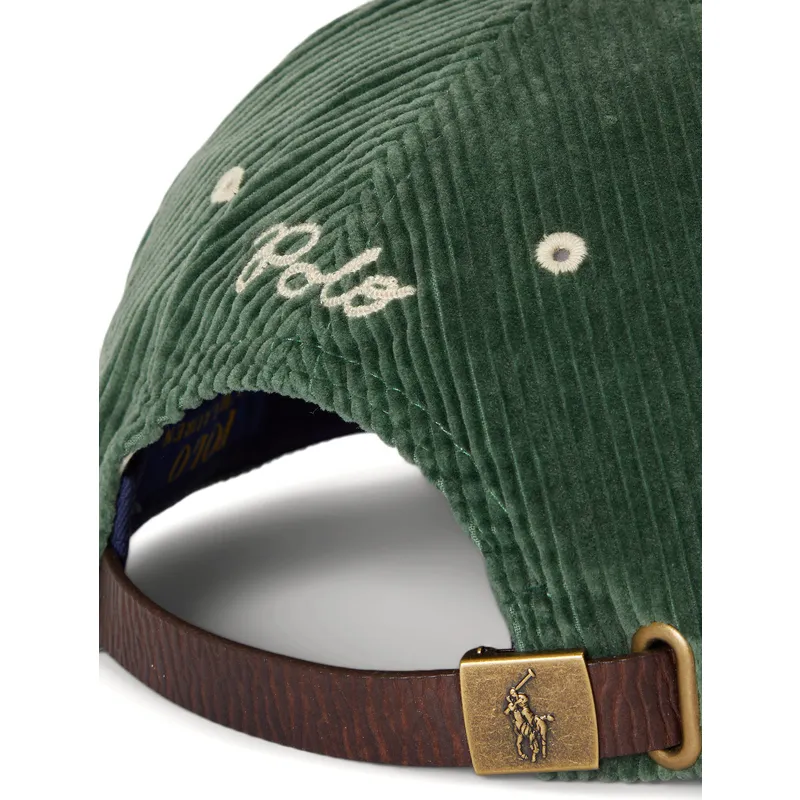 sapkak-ivelt-zold-allithato-ny-patch-authentic-corduroy-polo-ralph-lauren