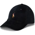 schwarze-verstellbare-gebogene-kappe-classic-sport-corduroy-von-polo-ralph-lauren