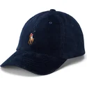 marineblaue-verstellbare-classic-sport-corduroy-kappe-von-polo-ralph-lauren