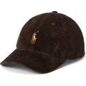 dunkelbraune-verstellbare-classic-sport-corduroy-kappe-von-polo-ralph-lauren