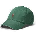 verstellbare-grune-classic-sport-stretch-baumwolltwill-kappe-mit-gebogenem-schirm-von-polo-ralph-lauren