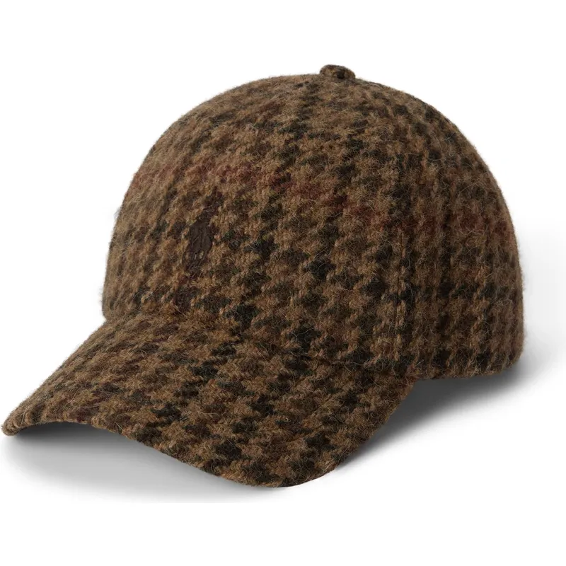 sapkak-ivelt-barna-allithato-checked-wool-tweed-polo-ralph-lauren