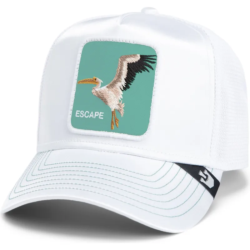 sapkak-ivelt-feher-snapback-goorin-bros-pelican-bird-escape-not-into-yoga-great-escape-the-farm-white-hat-the-farm-goorin-bros