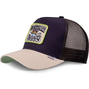 Sapkák ívelt sötétkék snapback Do Nothing Club HFT DNC Sun Djinns