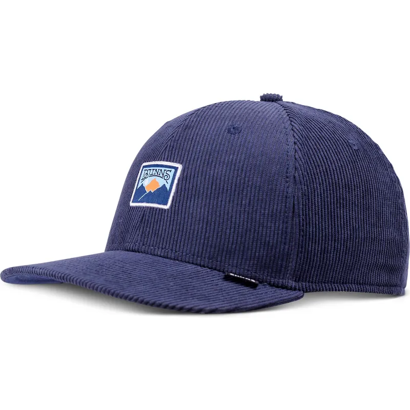 gorra-curva-azul-marino-snapback-truefit-cord-mountains-de-djinns