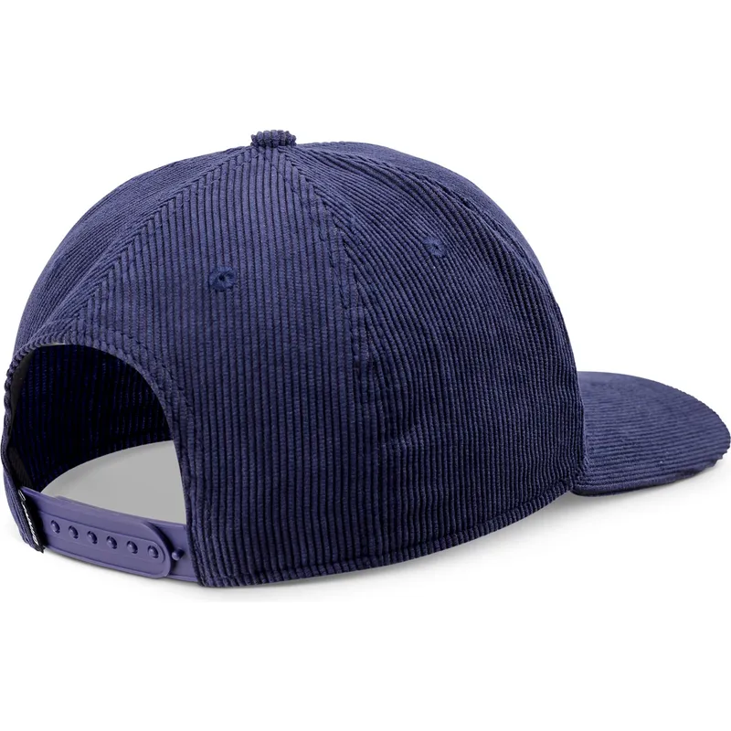 gorra-curva-azul-marino-snapback-truefit-cord-mountains-de-djinns