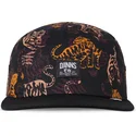 schwarze-verstellbare-flat-cap-aloha-tiger-von-djinns