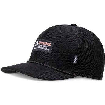Djinns Curved Brim HFT Sunday Coffee Cord Black Snapback Cap
