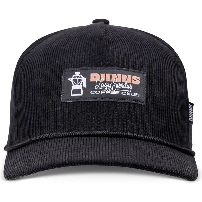 gorra-curva-negra-snapback-hft-sunday-coffee-cord-de-djinns