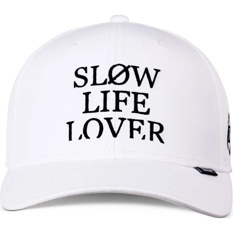 weisse-verstellbare-curved-cap-truefit-slow-life-lover-von-djinns