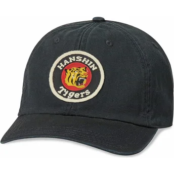 Sapkák ívelt fekete állítható pánt Hanshin Tigers Hepcat Hanshin Tigers MLB American Needle