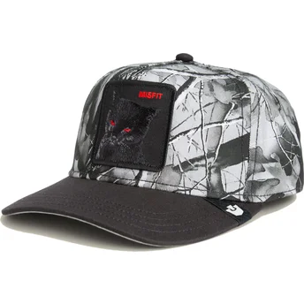 Sapkák ívelt fekete snapback gato Misfit Camo Desaturated Camo The Farm The Farm de Goorin Bros.