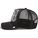 gorra-trucker-negra-gato-dia-de-michi-dia-de-los-muertos-the-farm-de-goorin-bros