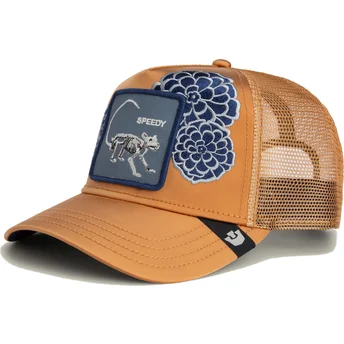 Sapkák ívelt barna snapback ratón Dia de Speedy Dia Los Muertos The Farm The Farm de Goorin Bros.