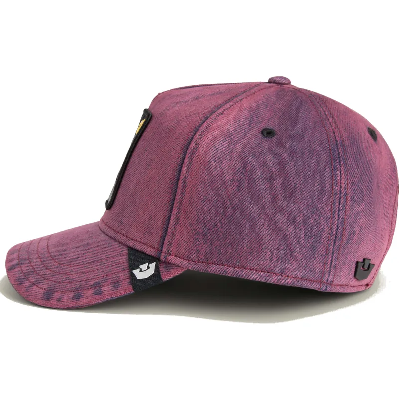 sapkak-ivelt-piros-snapback-denim-menace-rail-bird-the-showdown-the-farm-goorin-bros sapkak-ivelt-piros-snapback-denim-menace-rail-bird-the-showdown-the-farm-goorin-bros
