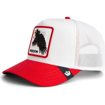 Sapkák ívelt fehér snapback águila Freedom Elgae Flip Side 2 The Farm The Farm de Goorin Bros.