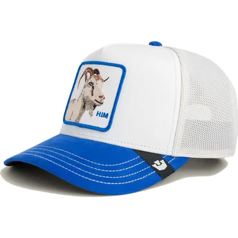Sapkák ívelt fehér snapback cabra Him Suede Goat Suede Truckers The Farm The Farm de Goorin Bros.