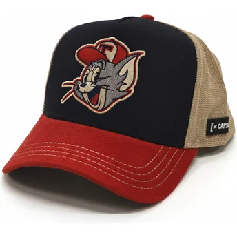 Sapkák ívelt többszínű snapback TAJ7 Tom Looney Tunes Capslab