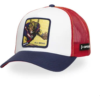 Sapkák ívelt többszínű snapback MHA All Might My Hero Academia Capslab