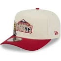 beige-och-rod-bojd-keps-snapback-9fifty-a-frame-precurved-hardwood-classics-fran-denver-nuggets-nba-av-new-era