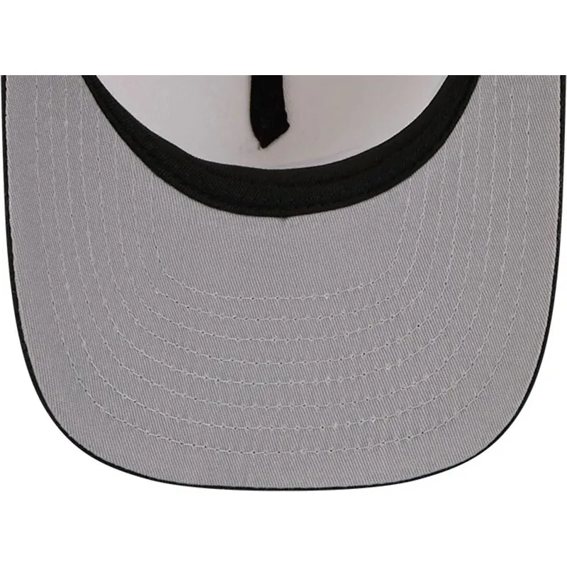 beige-och-svart-bojd-keps-snapback-9fifty-a-frame-precurved-hardwood-classics-fran-detroit-pistons-nba-av-new-era