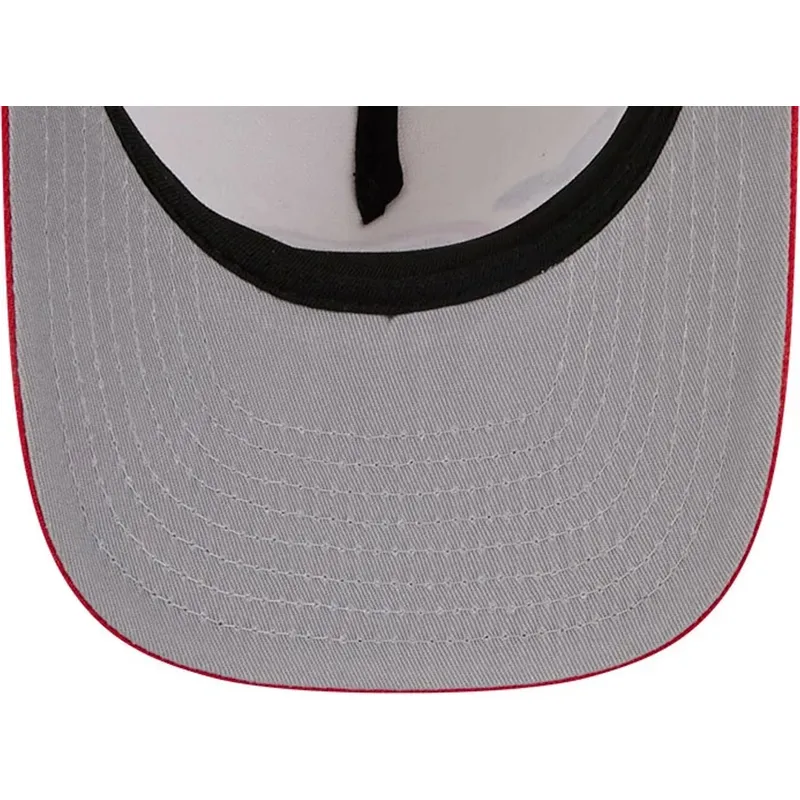 beige-och-rod-bojd-keps-snapback-9fifty-a-frame-precurved-hardwood-classics-fran-houston-rockets-nba-av-new-era