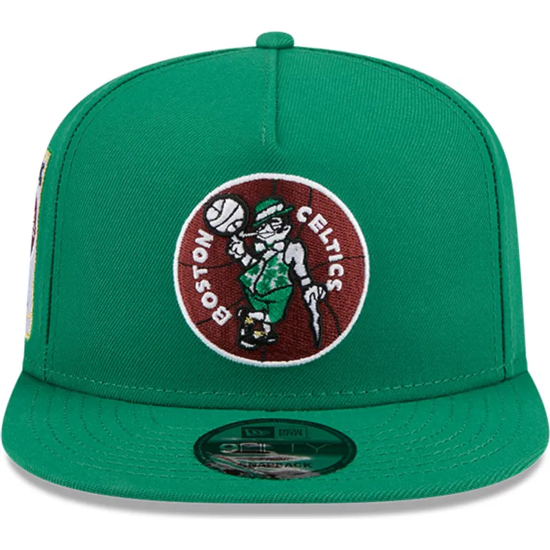 grune-flache-snapback-kappe-9fifty-a-frame-hardwood-classics-der-boston-celtics-nba-von-new-era