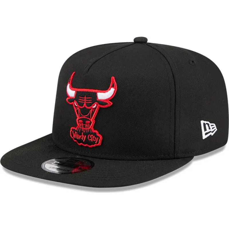 gorra-plana-negra-snapback-9fifty-a-frame-hardwood-classics-de-chicago-bulls-nba-de-new-era