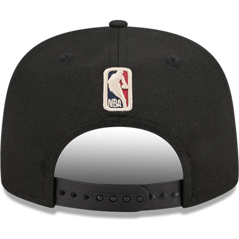 gorra-plana-negra-snapback-9fifty-a-frame-hardwood-classics-de-chicago-bulls-nba-de-new-era