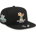 new-era-flat-brim-9fifty-a-frame-hardwood-classics-milwaukee-bucks-nba-black-snapback-cap