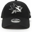 gorra-curva-negra-ajustable-9twenty-stamp-de-san-jose-sharks-nhl-de-new-era