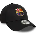 schwarze-verstellbare-fc-barcelona-laliga-9forty-core-kappe-von-new-era