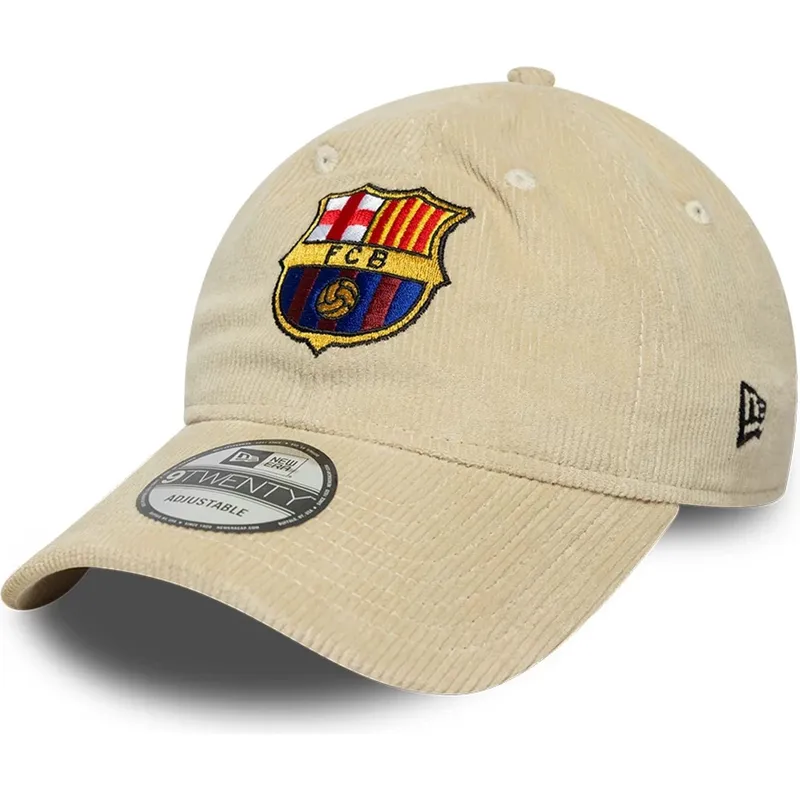 sapkak-ivelt-bezs-snapback-9twenty-ajustable-fc-barcelona-laliga-new-era