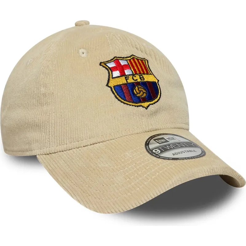 sapkak-ivelt-bezs-snapback-9twenty-ajustable-fc-barcelona-laliga-new-era