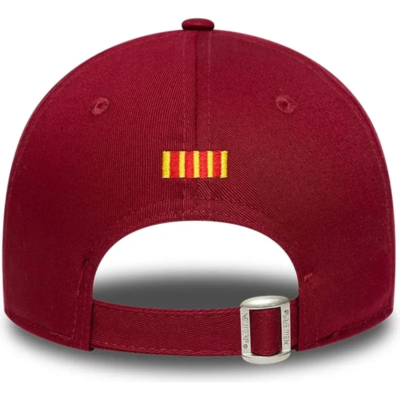 sapkak-ivelt-piros-snapback-gyereknek-9forty-ajustable-fc-barcelona-laliga-new-era