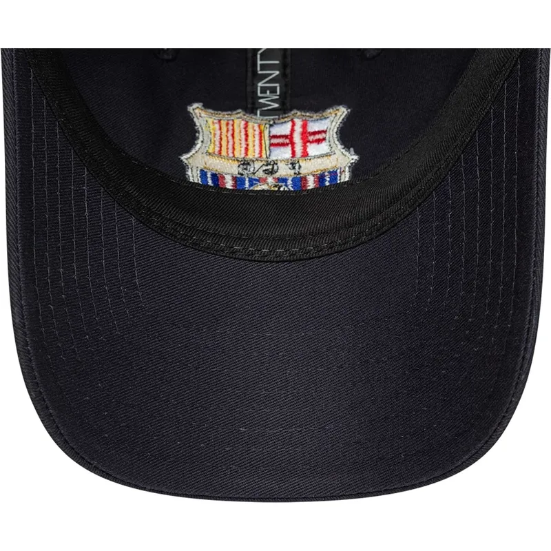 fc-barcelona-laliga-9twenty-core-verstellbare-marineblaue-kappe-von-new-era