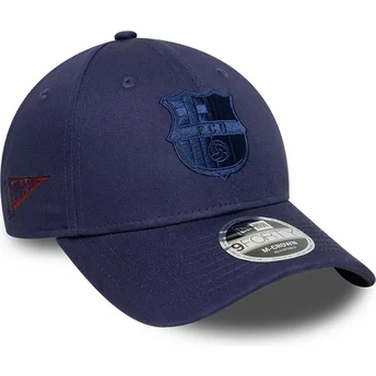 Sapkák ívelt sötétkék snapback 9FORTY M-Crown ajustable FC Barcelona LALIGA New Era