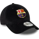 schwarze-gebogene-verstellbare-kappe-fc-barcelona-laliga-39thirty-cord-von-new-era